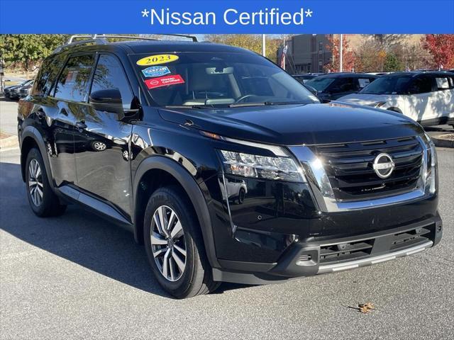 used 2023 Nissan Pathfinder car, priced at $27,673