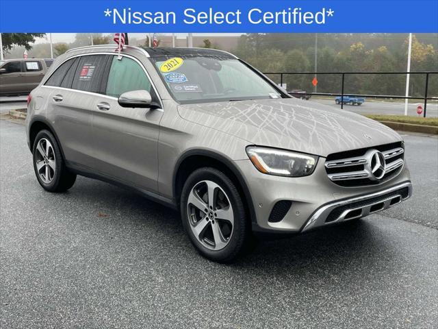 used 2021 Mercedes-Benz GLC 300 car, priced at $27,992