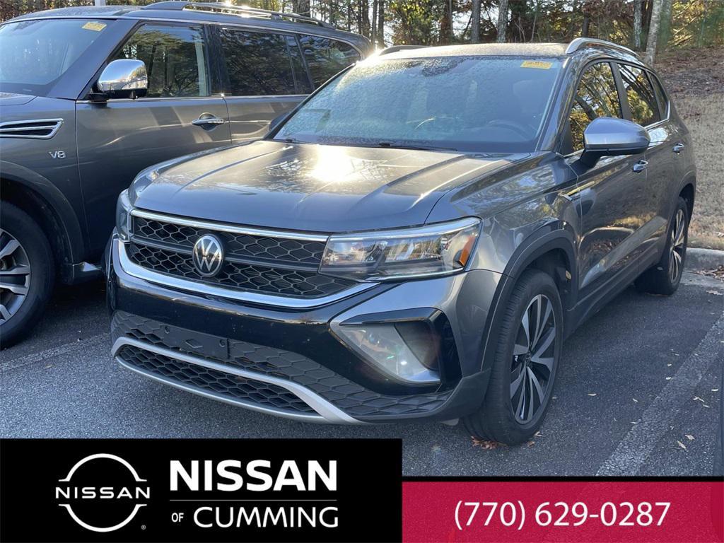 used 2023 Volkswagen Taos car, priced at $21,709