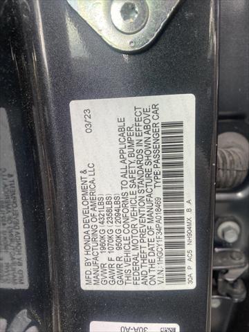 used 2023 Honda Accord car, priced at $25,699