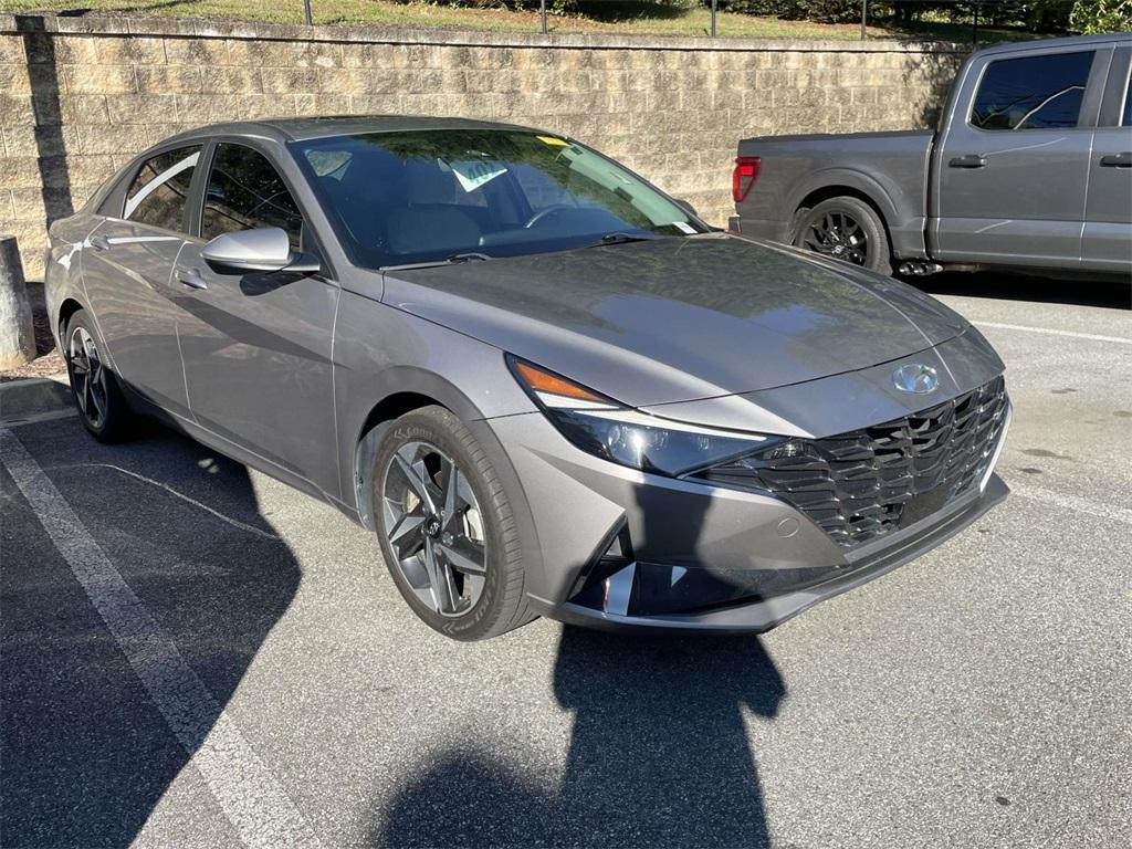 used 2021 Hyundai ELANTRA HEV car, priced at $17,886