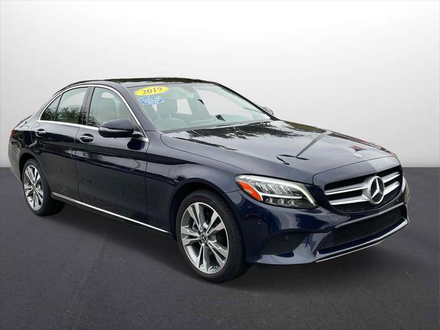 used 2019 Mercedes-Benz C-Class car, priced at $22,997