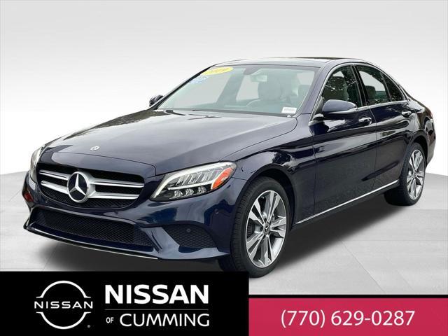 used 2019 Mercedes-Benz C-Class car, priced at $21,728