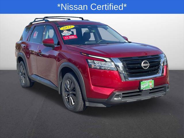 used 2022 Nissan Pathfinder car, priced at $26,521