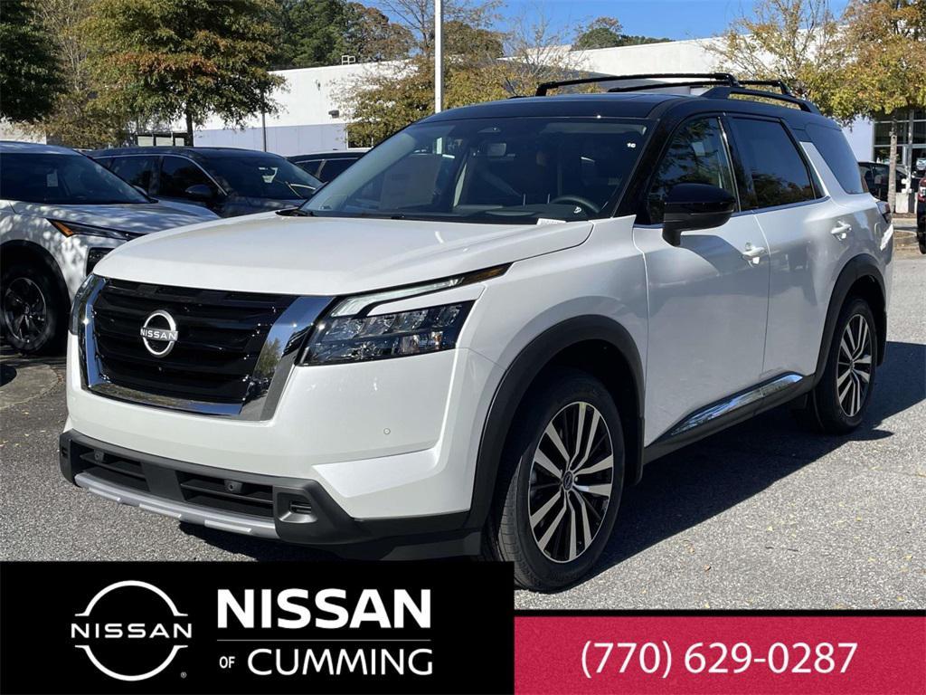 new 2025 Nissan Pathfinder car, priced at $46,097