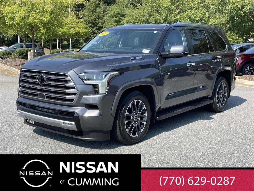 used 2024 Toyota Sequoia car, priced at $65,321