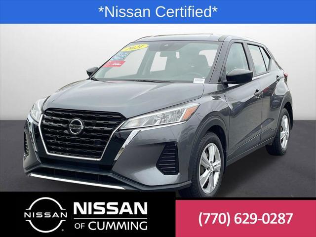 used 2021 Nissan Kicks car, priced at $16,488