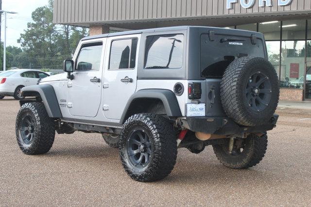 used 2015 Jeep Wrangler Unlimited car, priced at $18,280