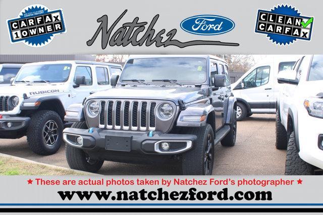 used 2022 Jeep Wrangler Unlimited 4xe car, priced at $34,565