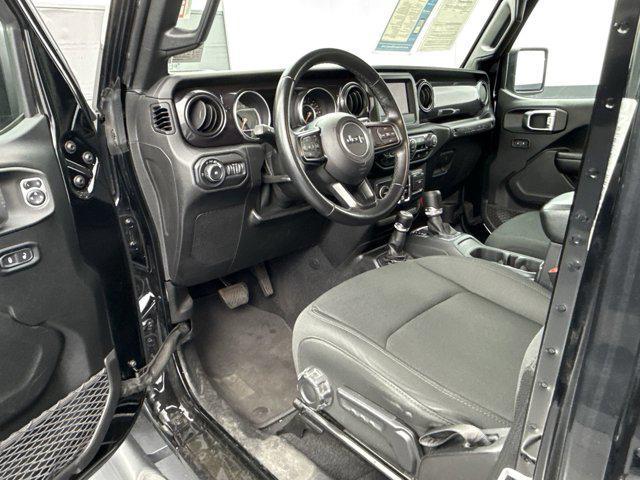 used 2021 Jeep Wrangler Unlimited car, priced at $27,487