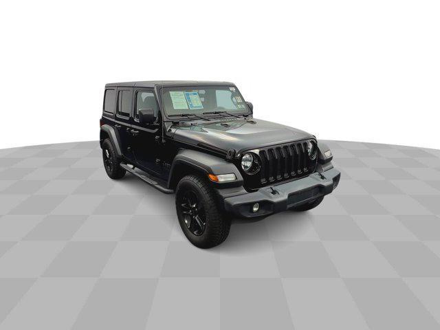 used 2021 Jeep Wrangler Unlimited car, priced at $27,487