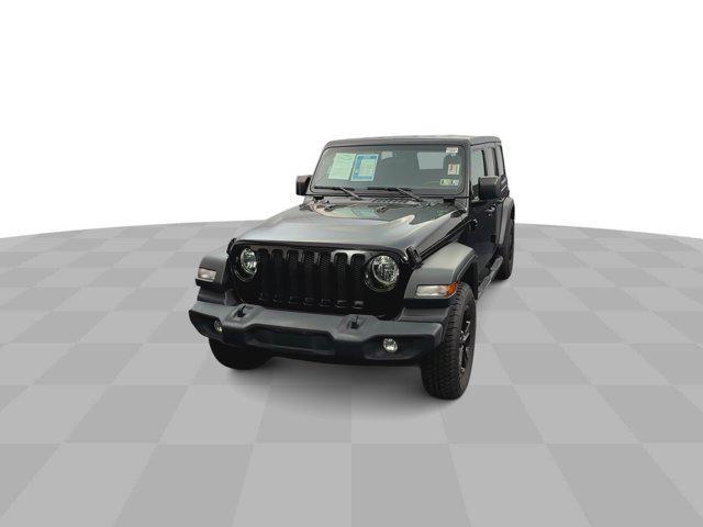 used 2021 Jeep Wrangler Unlimited car, priced at $27,487