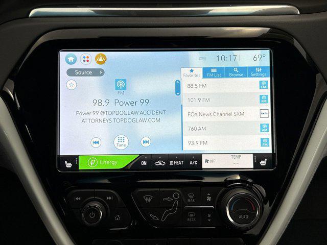 used 2021 Chevrolet Bolt EV car, priced at $15,487