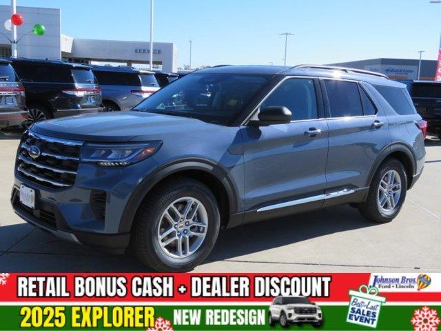 new 2025 Ford Explorer car, priced at $40,988