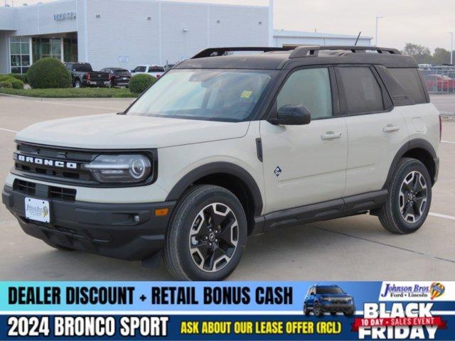 new 2024 Ford Bronco Sport car, priced at $36,937