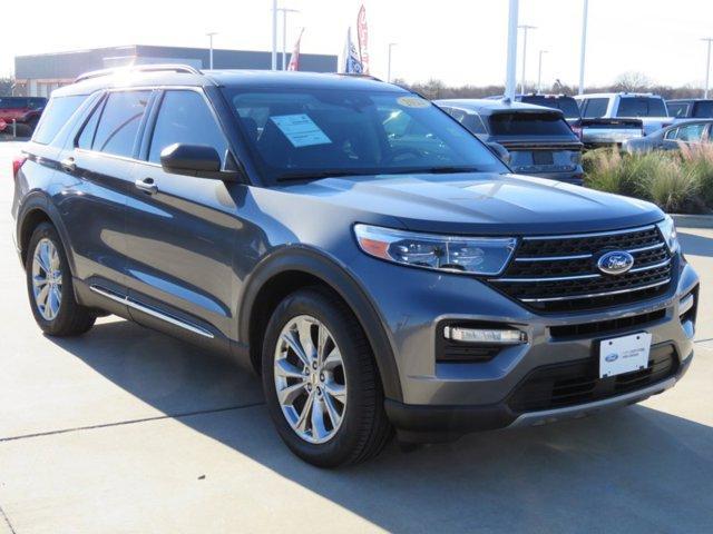 used 2021 Ford Explorer car, priced at $25,844