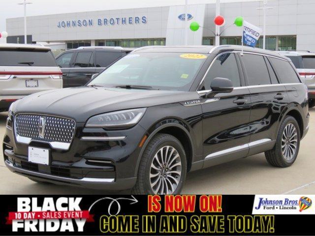 used 2022 Lincoln Aviator car, priced at $47,455