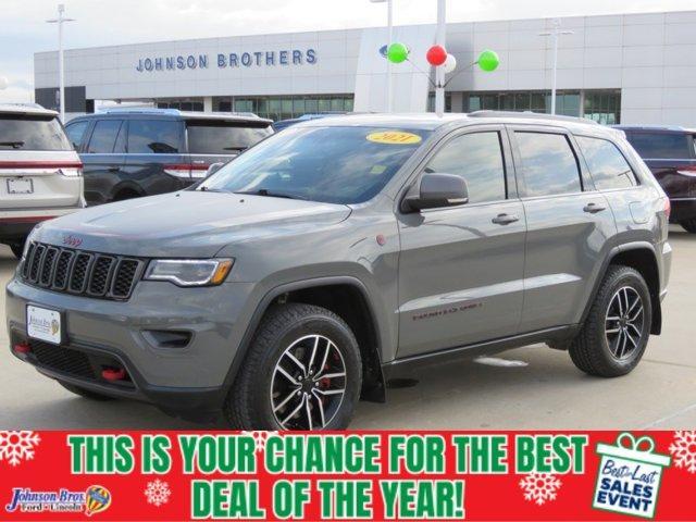 used 2021 Jeep Grand Cherokee car, priced at $33,102