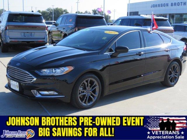 used 2018 Ford Fusion car, priced at $12,550