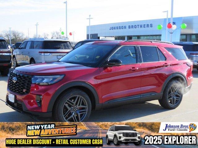 new 2025 Ford Explorer car, priced at $59,557