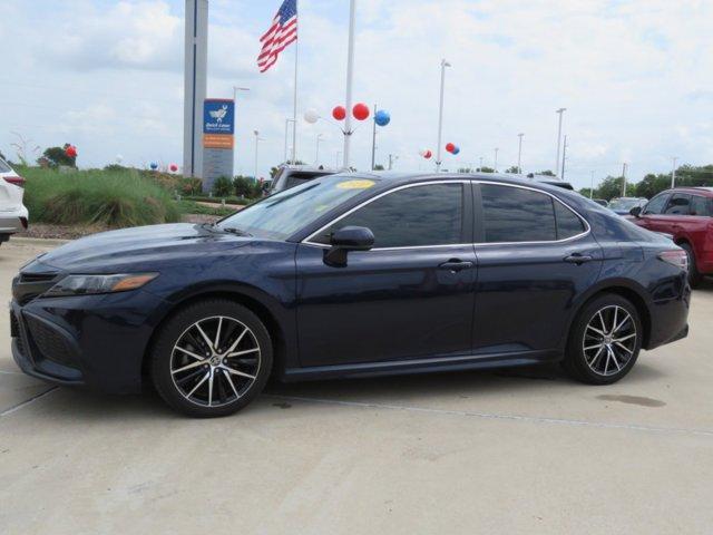 used 2021 Toyota Camry car, priced at $21,128