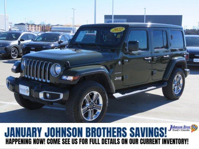 used 2022 Jeep Wrangler Unlimited car, priced at $34,800