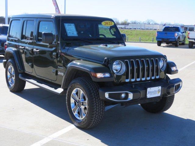 used 2022 Jeep Wrangler Unlimited car, priced at $34,800