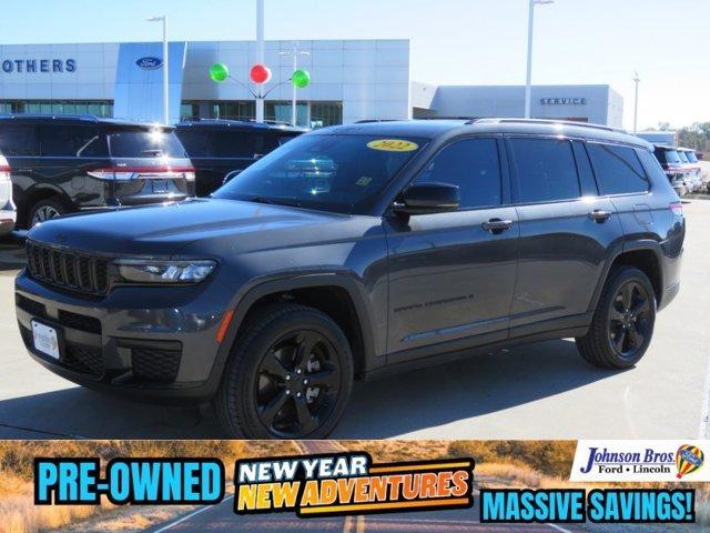 used 2022 Jeep Grand Cherokee L car, priced at $28,655