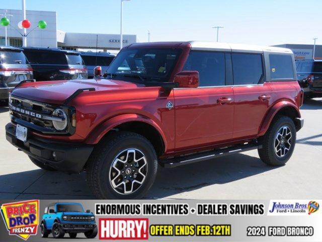 new 2024 Ford Bronco car, priced at $50,257