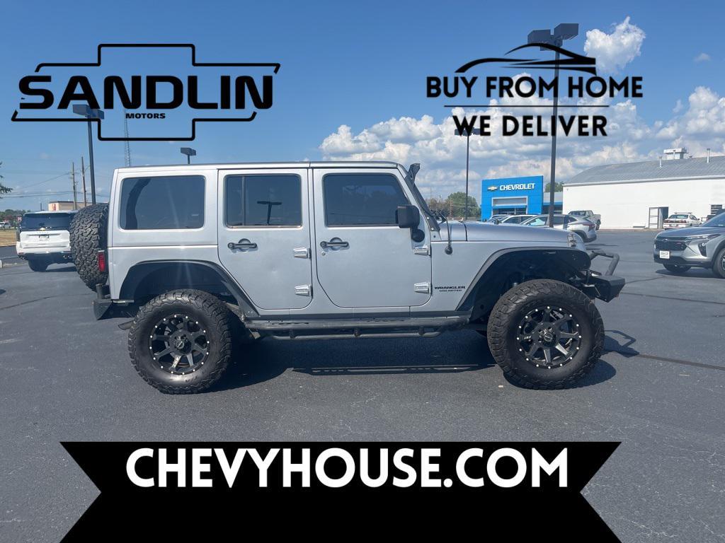 used 2014 Jeep Wrangler Unlimited car, priced at $16,770