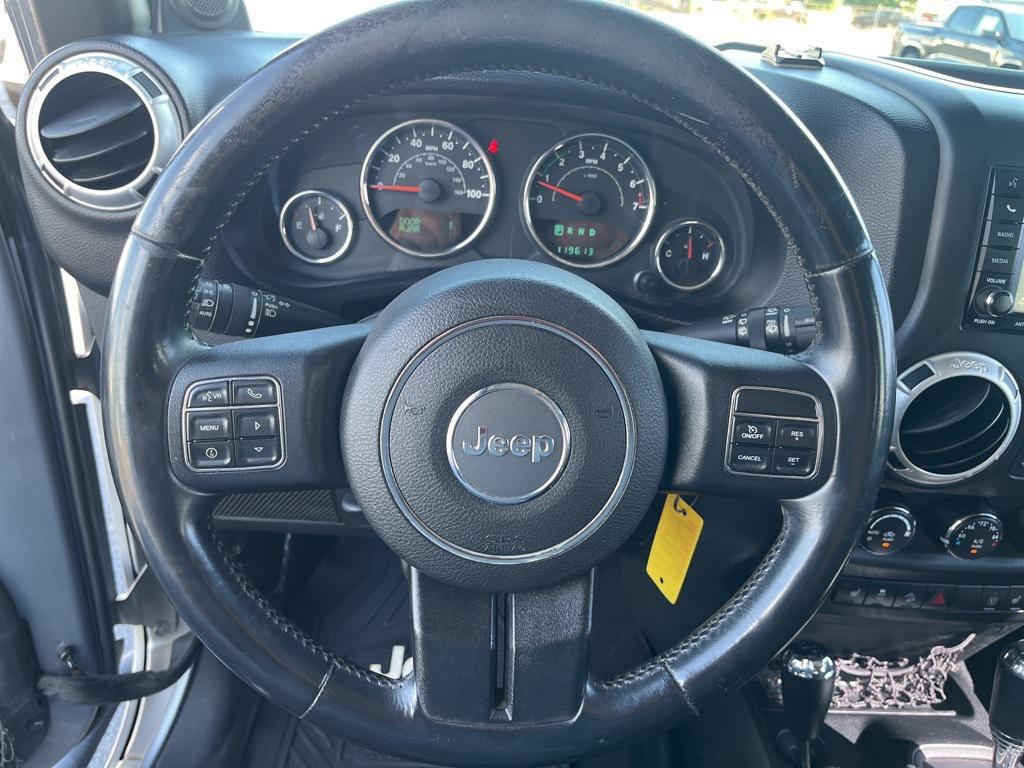 used 2014 Jeep Wrangler Unlimited car, priced at $16,770