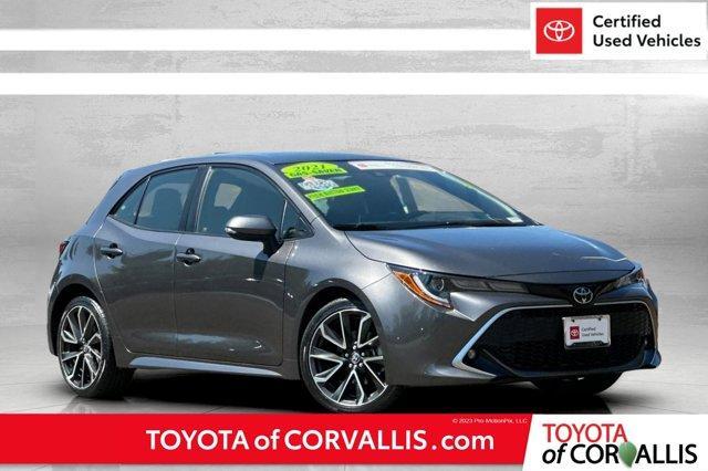 used 2021 Toyota Corolla Hatchback car, priced at $20,500