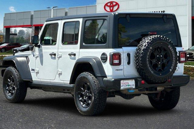 used 2023 Jeep Wrangler 4xe car, priced at $29,000