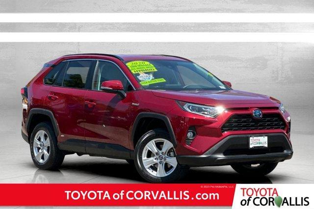 used 2020 Toyota RAV4 Hybrid car, priced at $32,000