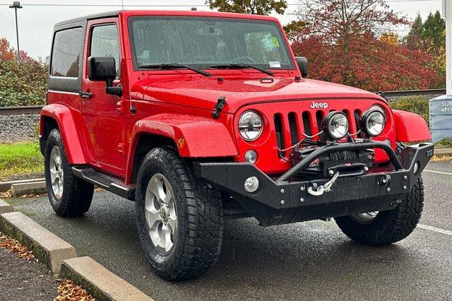 used 2015 Jeep Wrangler car, priced at $18,500