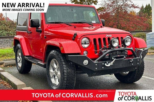 used 2015 Jeep Wrangler car, priced at $18,500