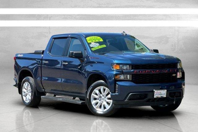 used 2021 Chevrolet Silverado 1500 car, priced at $32,000