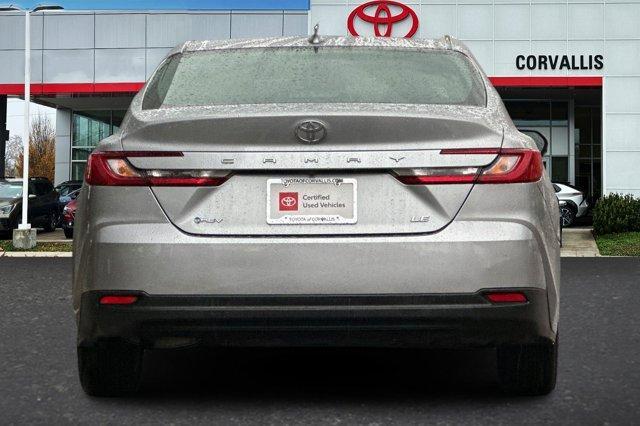used 2025 Toyota Camry car, priced at $27,500