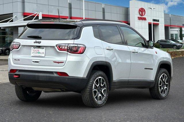 used 2024 Jeep Compass car, priced at $24,500