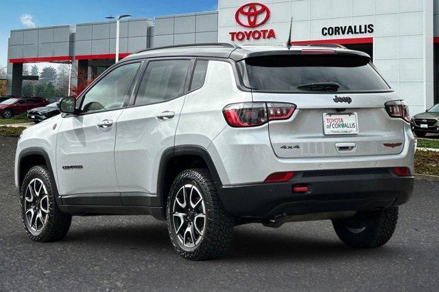 used 2024 Jeep Compass car, priced at $24,500