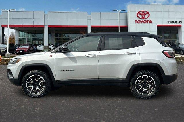 used 2024 Jeep Compass car, priced at $24,500