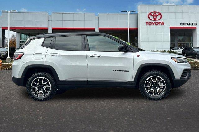 used 2024 Jeep Compass car, priced at $24,500