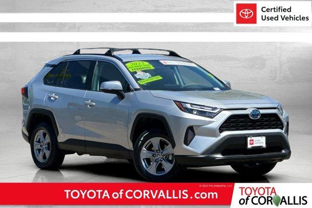 used 2022 Toyota RAV4 Hybrid car, priced at $33,000