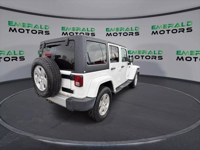 used 2012 Jeep Wrangler Unlimited car, priced at $19,488