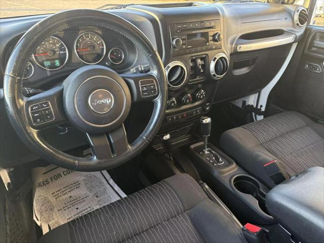 used 2012 Jeep Wrangler Unlimited car, priced at $19,488