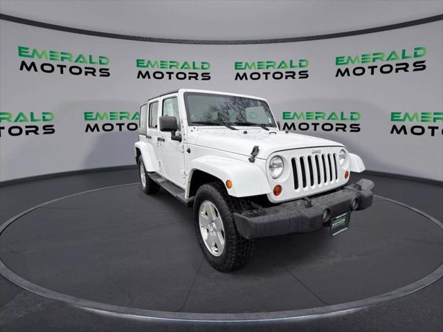 used 2012 Jeep Wrangler Unlimited car, priced at $19,488