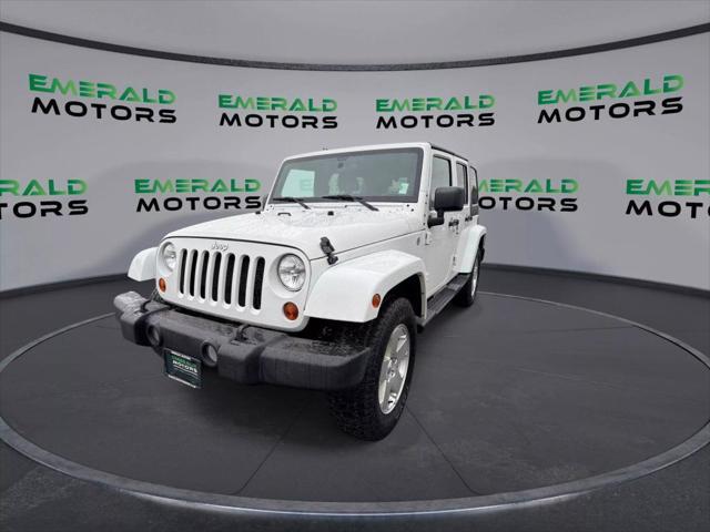 used 2012 Jeep Wrangler Unlimited car, priced at $19,488