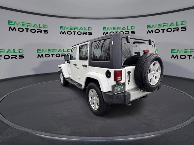 used 2012 Jeep Wrangler Unlimited car, priced at $19,488