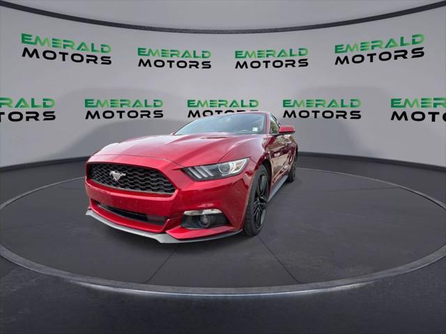 used 2017 Ford Mustang car, priced at $15,488