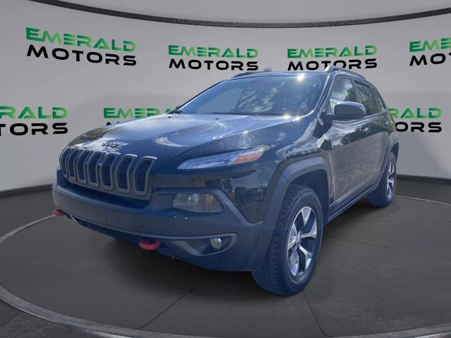 used 2017 Jeep Cherokee car, priced at $14,988